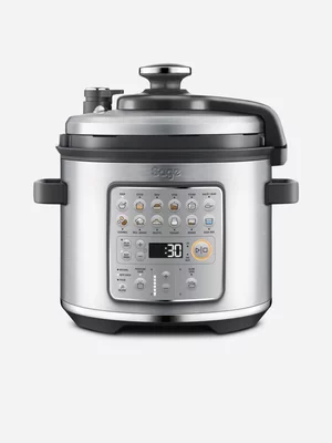 Sage The Fast Slow GO Cooker Stainless Steel
