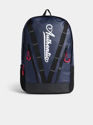 Jet Men's Navy Authentic Back Pack 