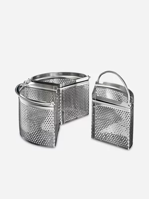 Soffritto A Series Stainless Steel Divided Steaming Basket