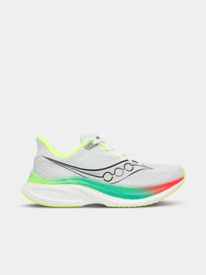 Saucony Mens Endorphin Speed 5 White/Multi Running Shoes 