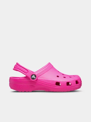 Todlers Crocs Classic Pink Crush Toddlers Clog