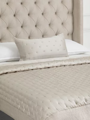 Grace Belle Lumbar Cushion 35x70cm Silver
