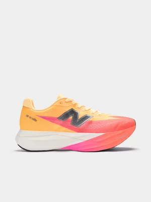 New Balance Womens FuelCell SuperComp Elite v5 Orange/Pink Running Shoes  