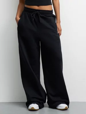Redbat Classics Women’s Wide Leg Black Sweatpants