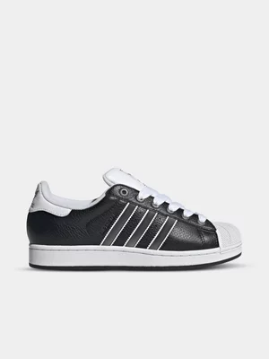 adidas Originals Men's Superstar II Black/Silver Sneaker