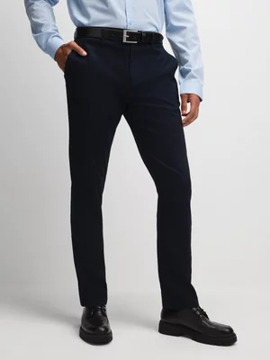 Exact Men's Navy Straight Leg Chinos