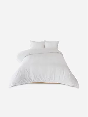 Volpes Francey White Washed Cotton Duvet Cover Set