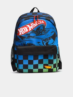 Hot Wheels Blue Fashion Backpack