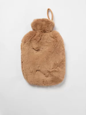 Plush Faux Fur Hot Water Bottle 2L