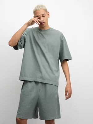 The FIX Men's Sage Co-Ord Oversized Top