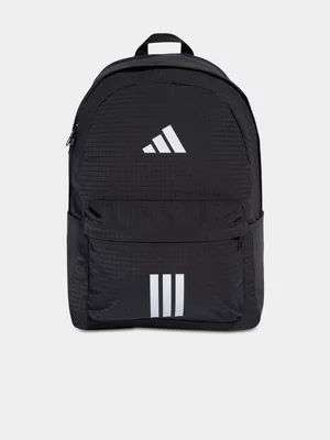 adidas Performance Essentials 3-Stripes Black/White Backpack 