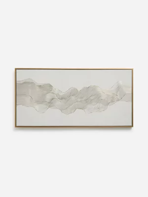 Jet Home Gold Frequency Wall Art