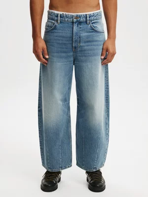 Men's Cotton On Blue Baggy Balloon Jeans
