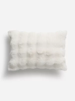 Jet Home Milk Fur Scatter Cushion 40x60cm