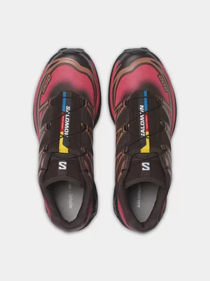 Salomon Men's XT-6 Skyline Brown/Crimson Sneaker