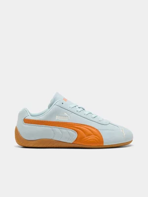 Puma Women's Speecat Mid Sea-Glass/Orange Sneaker