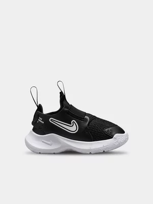 Junior Infant Nike Flex Runner 3 Black/White Running Shoes 
