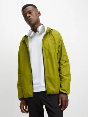 TS Mens Agility Avo Green Run Jacket