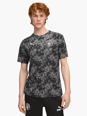 Puma Mens Manchester City Prematch Black Jersey