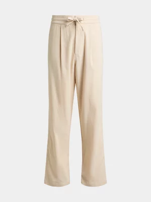 Boys Linen Jogger Pants