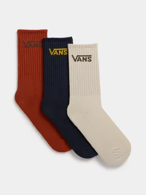 Vans Classic Crew Multipack Socks 