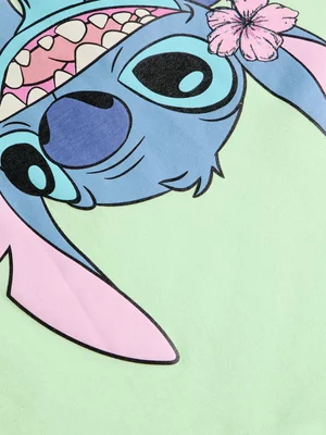 Jet Older Girls Green Stitch Boxy T-shirt