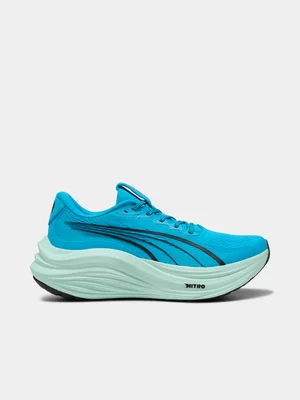 Puma Mens MagMax Nitro Blue/Mint Running Shoes 