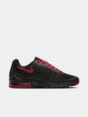 Nike Mens Air Max Invigor Black/Red Sneakers