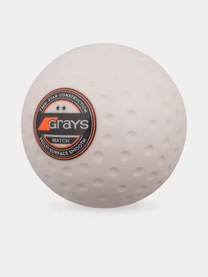 Grays Match White Hockey Ball
