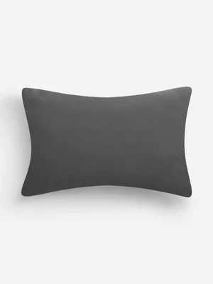 Jet Home Charcoal 85gsm Standard Pillowcase