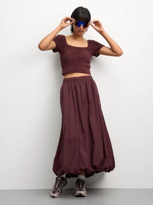 Nike Women's Nsw Phoenix Boucle Crop Top