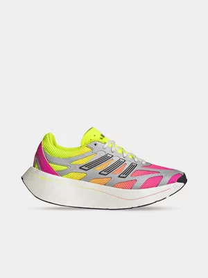 adidas Originals Women's Adizero Aruku Shock Pink/Solar Yellow Sneaker