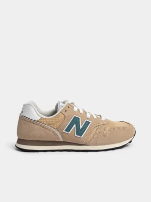 Mens New Balance 373 V2 Tan/White Sneaker