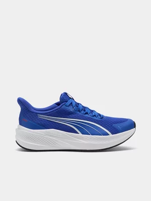 Puma Junior Grade-School Dasher Sliptech Blue/White Sneakers 