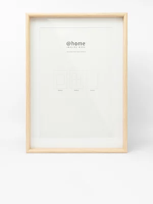 Interchangable Mounting Board Frame Oak 50 x 70cm