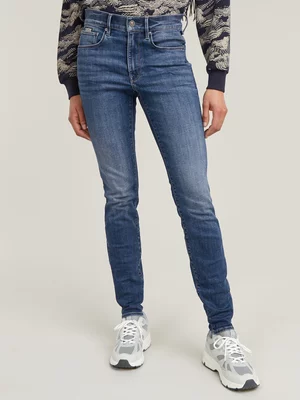 G-Star Women's 3301 Skinny Medium Blue Jeans