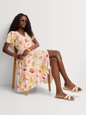 Women's Mandi Multi Midi A-line Dress