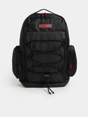 Redbat Unisex Black Backpack