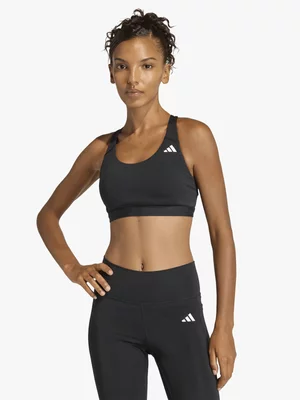 adidas Womens Optime Essential Black Sports Bra