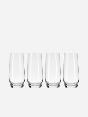Guesthouse Crystal Hi Ball Glasses 4 Pack 550ml
