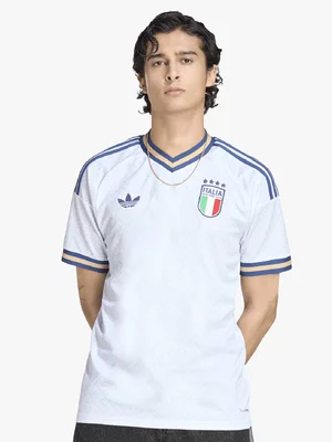 adidas Mens Italy Away World Cup 26 Light Blue Stadium Jersey