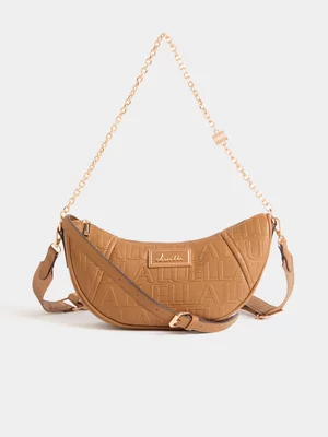 Luella Demi Moon Crossbody Bag