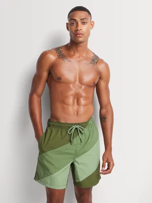 Markham Men's Blocked Stripe Fatigue Shorts