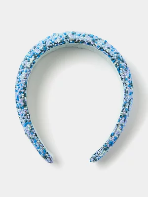 Cotton On Kids Light Blue Sophia Luxe Headband