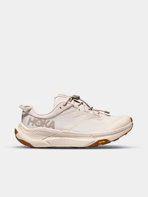 Womens HOKA Transport Eggnogg Trail Running Shoes