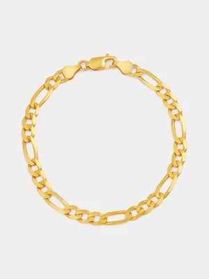Yellow Gold Vermeil Figaro Bracelet