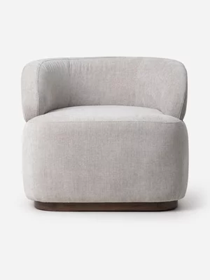 Bella Curve Occasional Chair Nature Grey