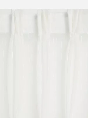 Jet Home New Earthen Sheer White Tape 230x218cm