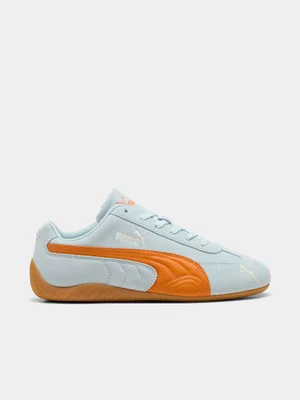 Puma Women's Speedcat Sea Glass/Orange Sneaker