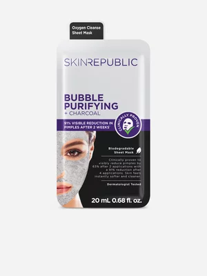 Skin Republic Bubble Purifying + Charcoal Face Mask